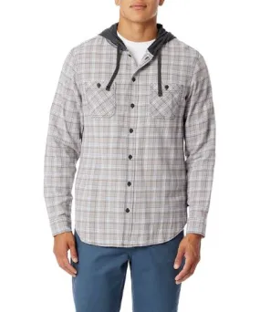 UNIONBAY Men's Quartz Plaid Flannel Hoodies, 08/23/2021