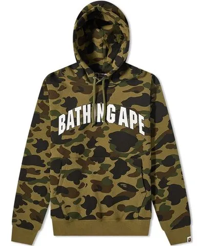 A Bathing Ape Men's 1st Camo Pullover Hoody