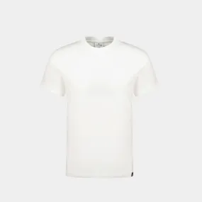 AC Straight T-Shirt - Courreges - Cotton - Heritage White