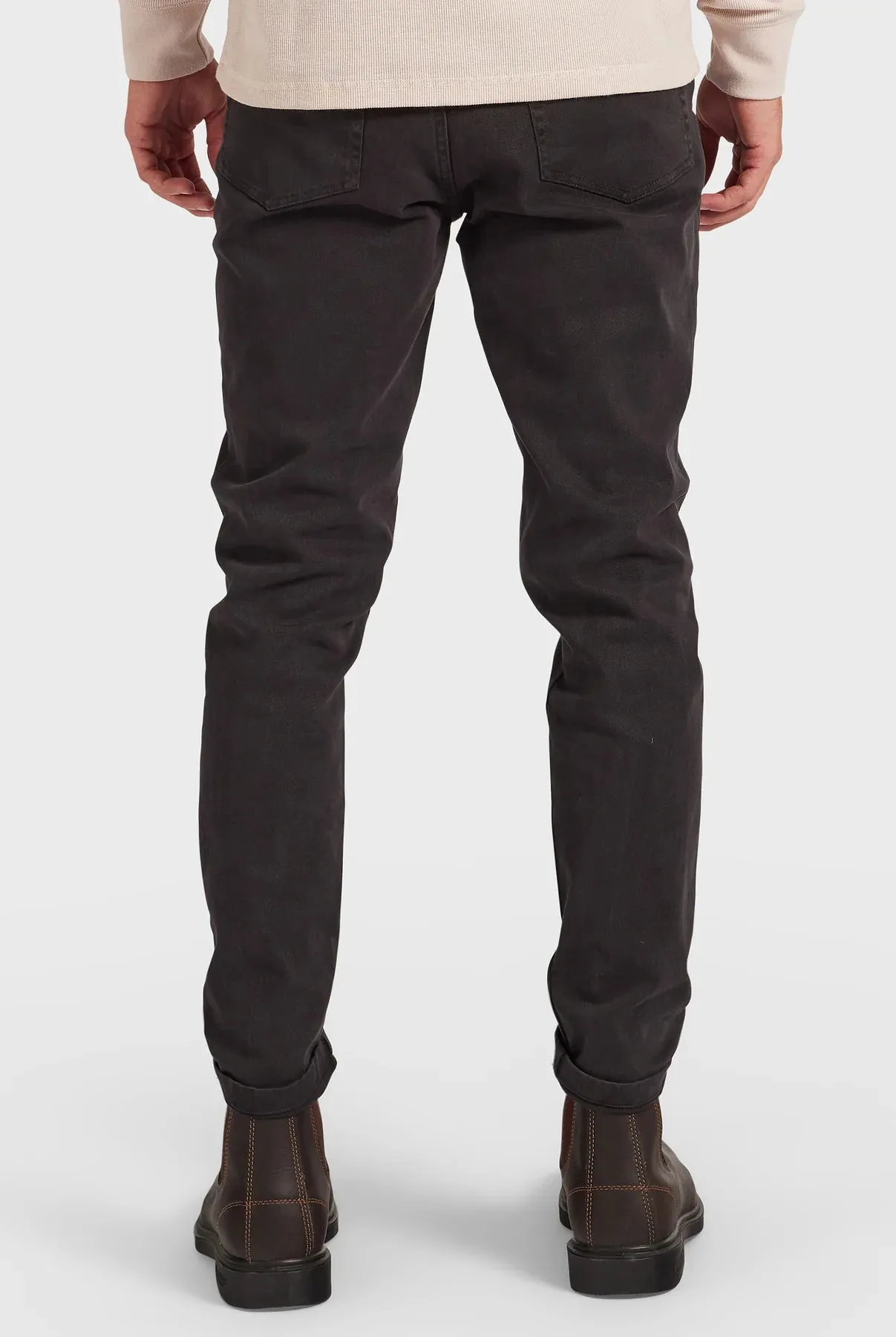 Academy Brand - Black Washed Jack 5-Pocket Trousers