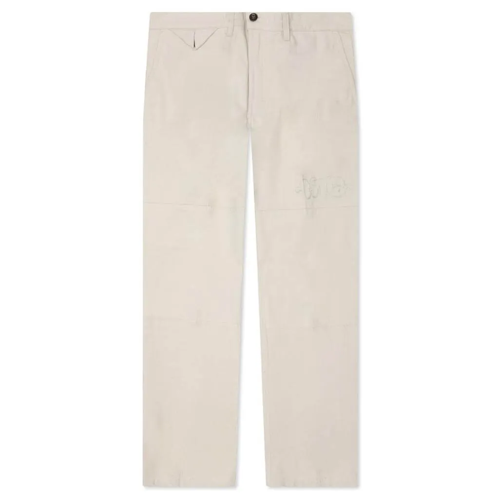 Amp'd Chore Pants in Bone Color