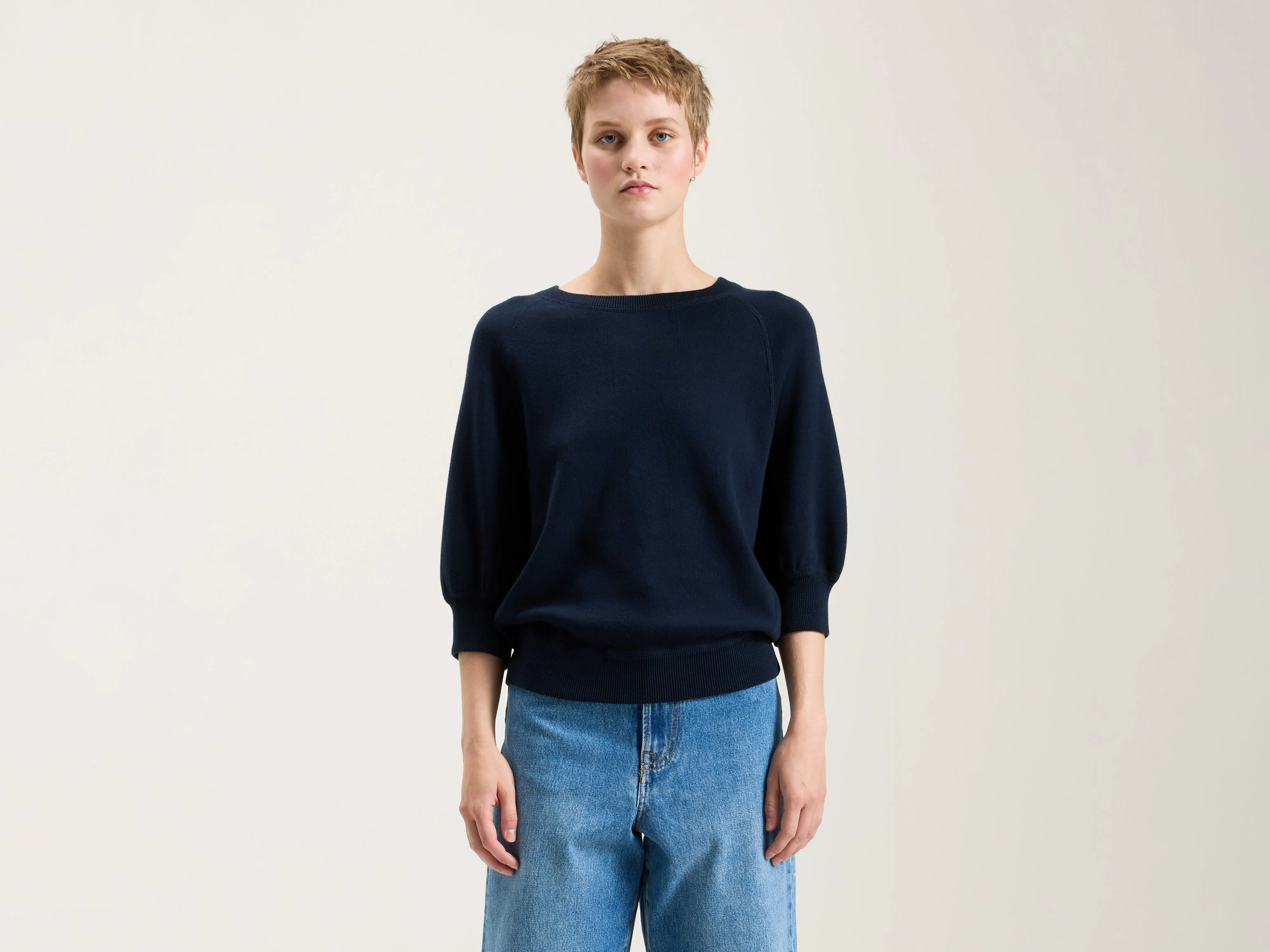 Anglet Navy Sweater - Size 242 Women's