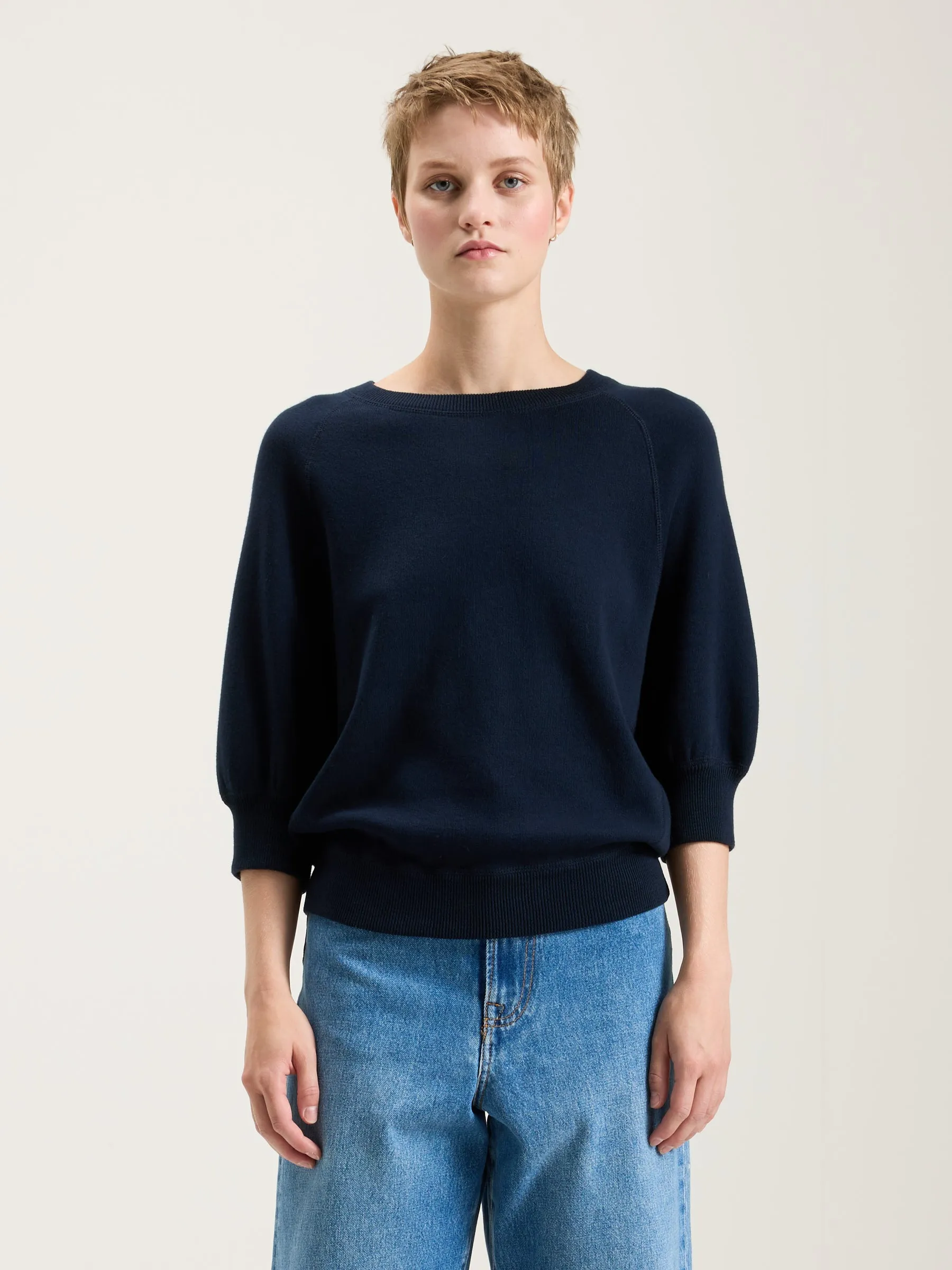 Anglet Navy Sweater - Size 242 Women's