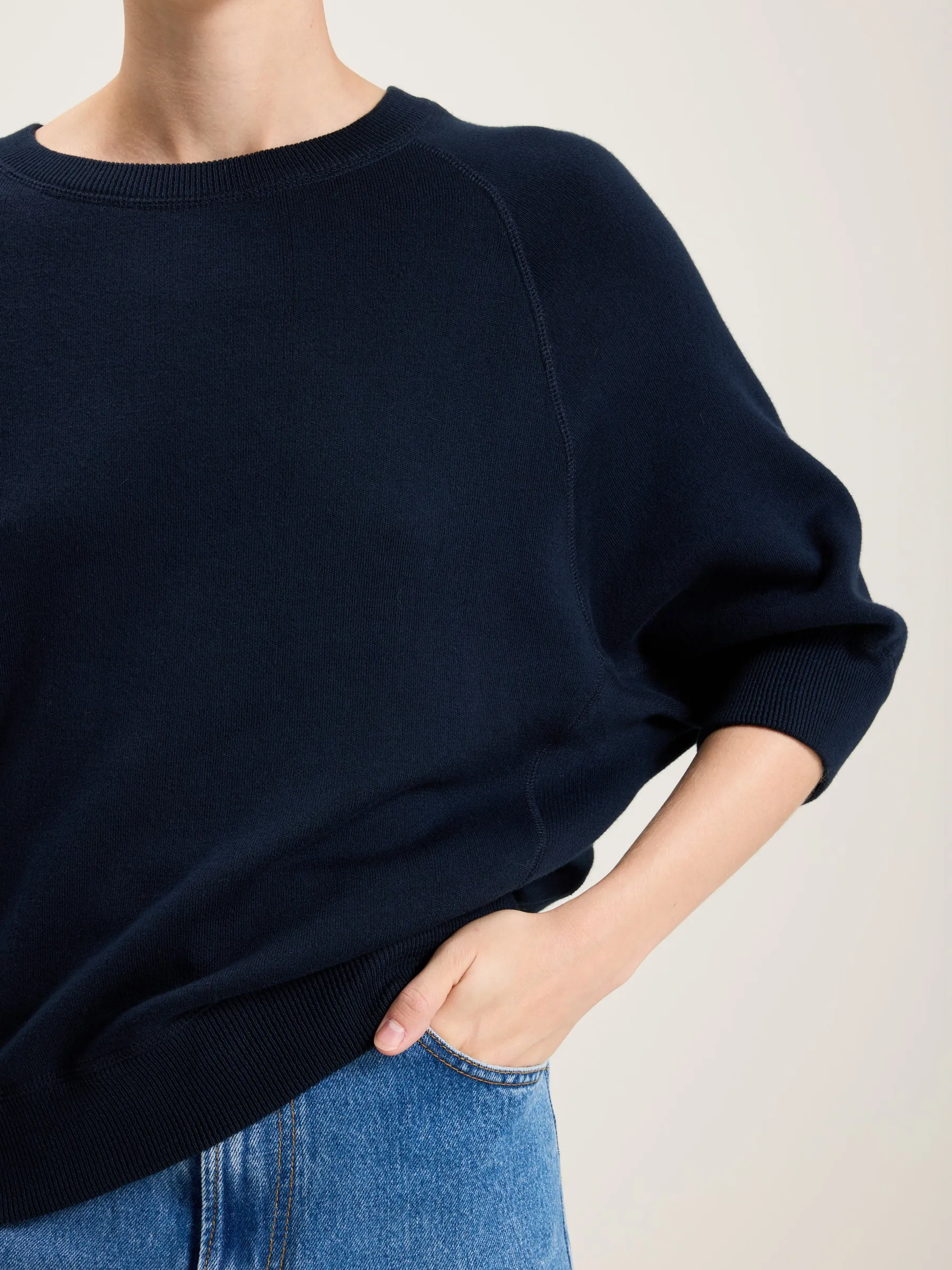 Anglet Navy Sweater - Size 242 Women's