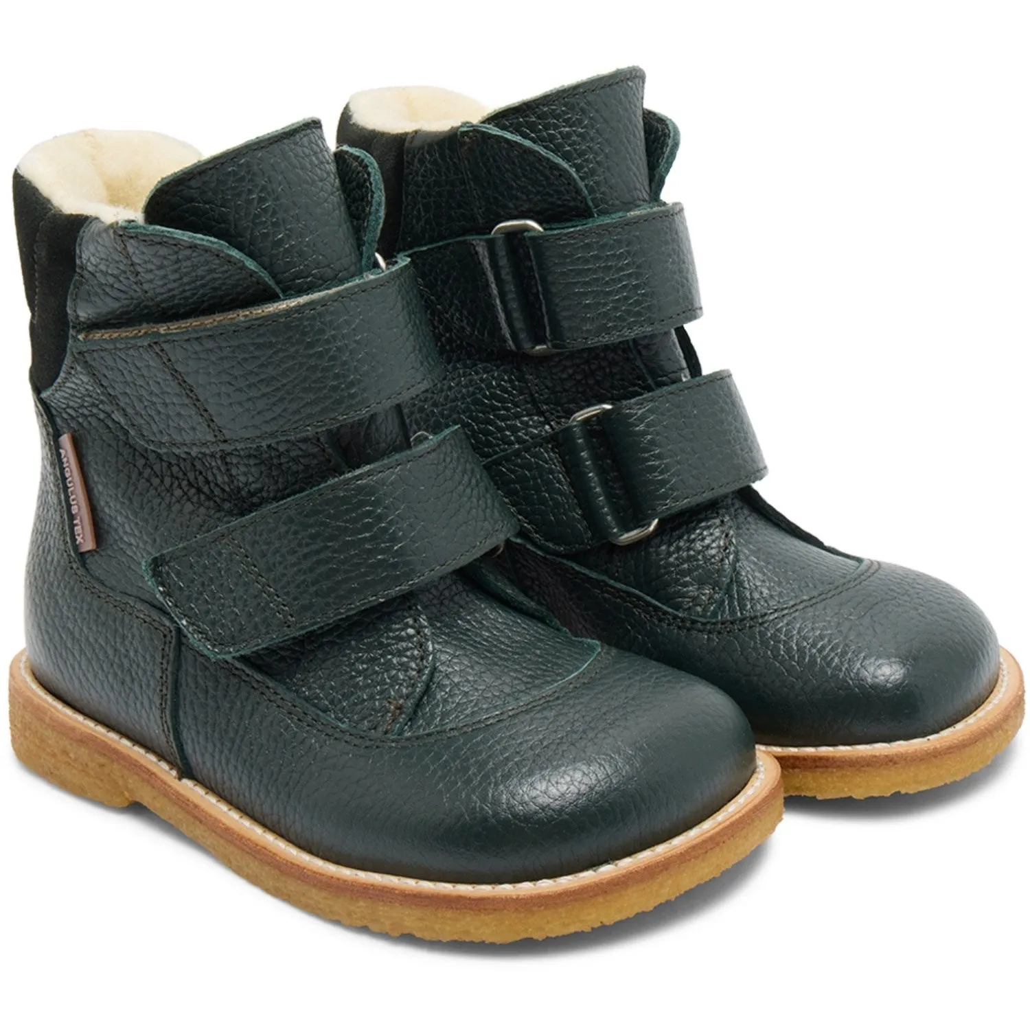 Angulus Deep Teal Tex Boot with Velcro Closure