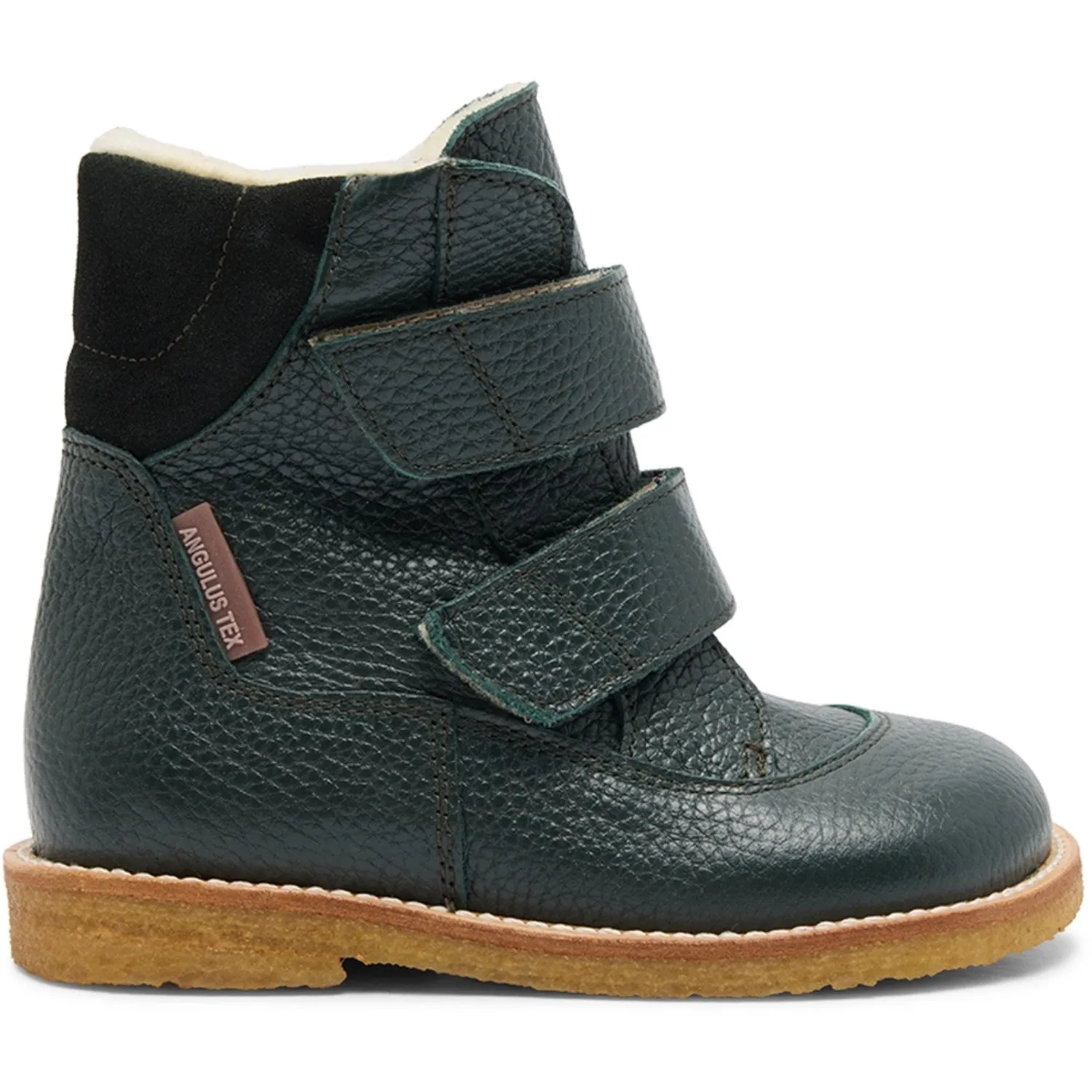 Angulus Deep Teal Tex Boot with Velcro Closure