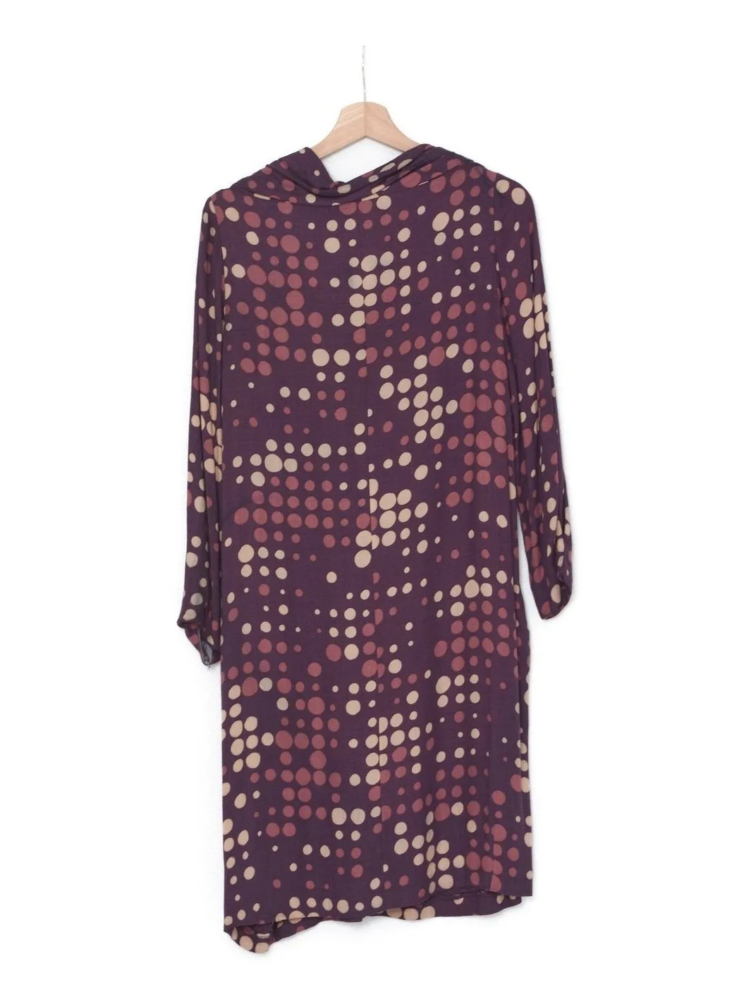 Antonio Marras Purple Polka Dot Dress