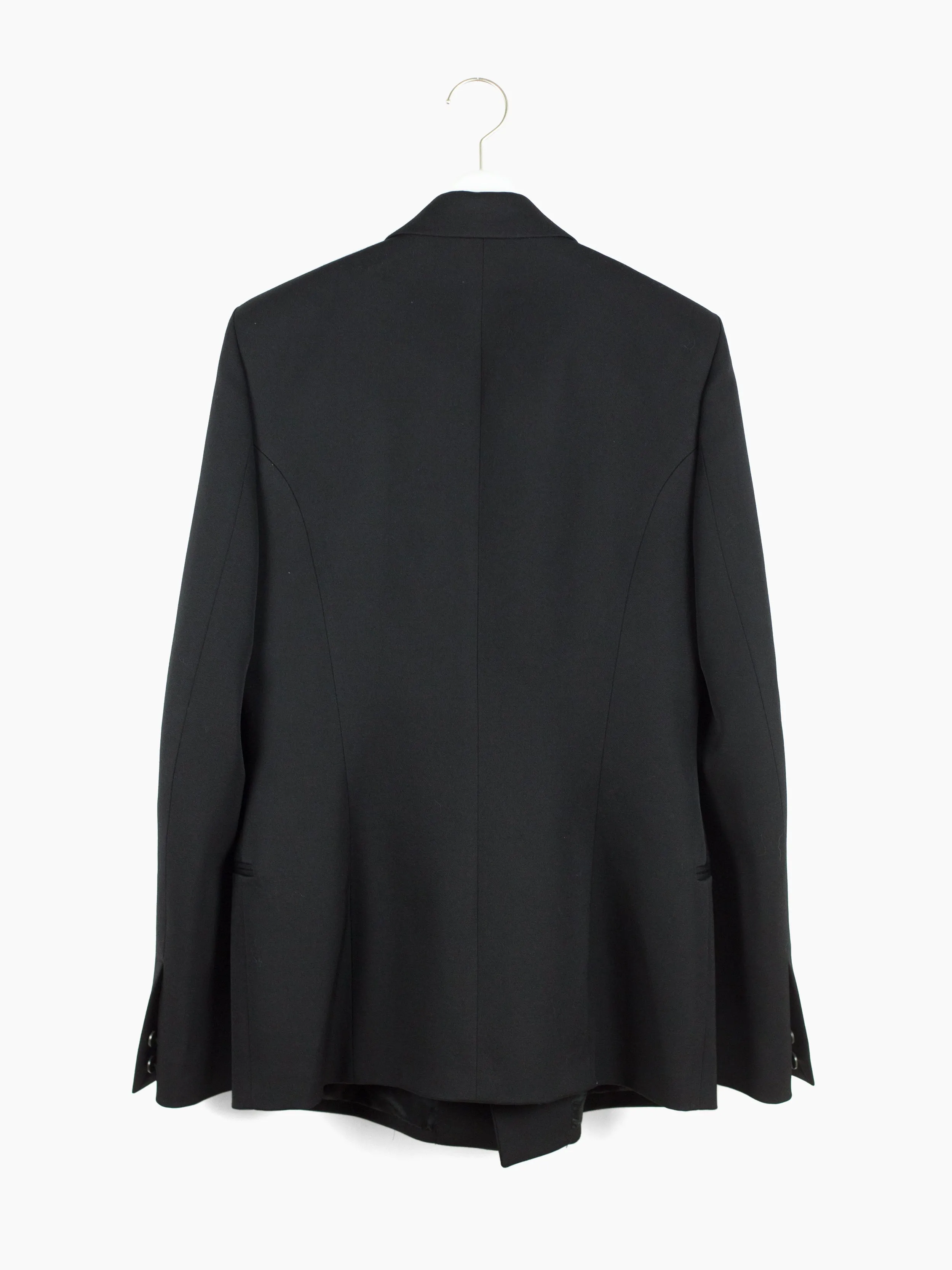 Balenciaga Spring Summer 2017 Shrunken Double-Breasted Blazer