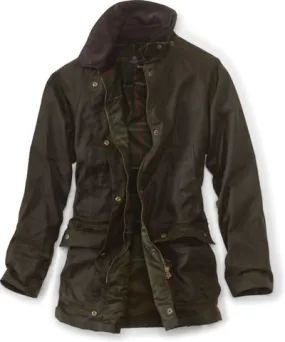 Women's Barbour Acorn Cotton Jacket Olive by Barbour