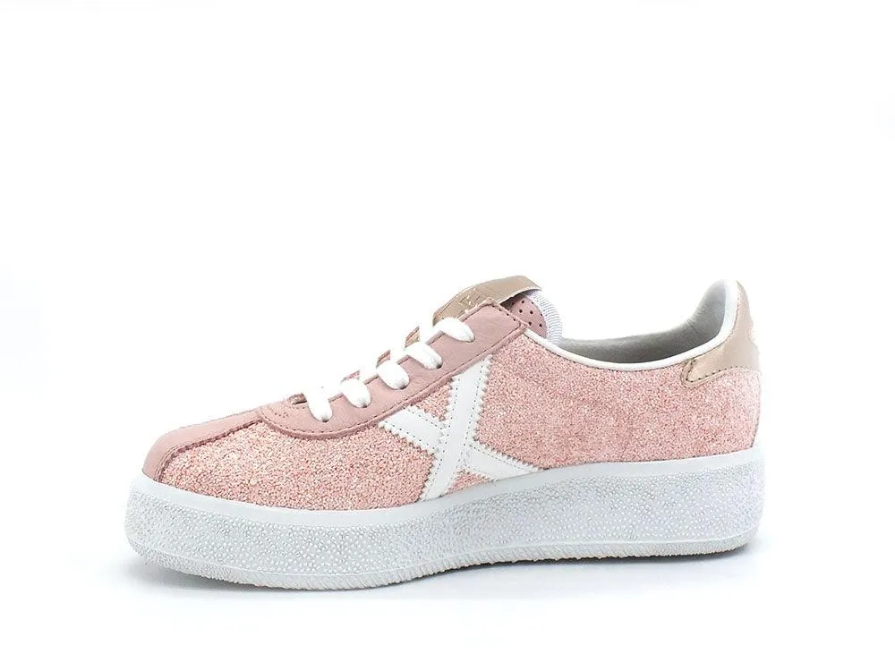 Barru Sky 83 Sneaker Glitter Pink White - Munich 8295083