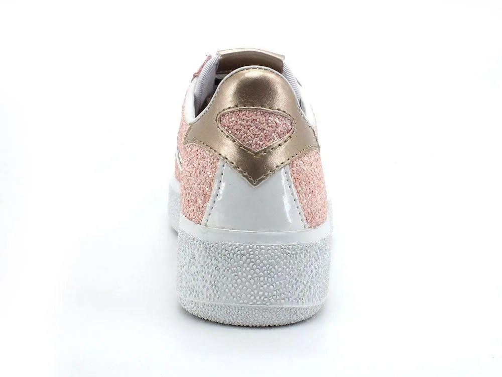 Barru Sky 83 Sneaker Glitter Pink White - Munich 8295083