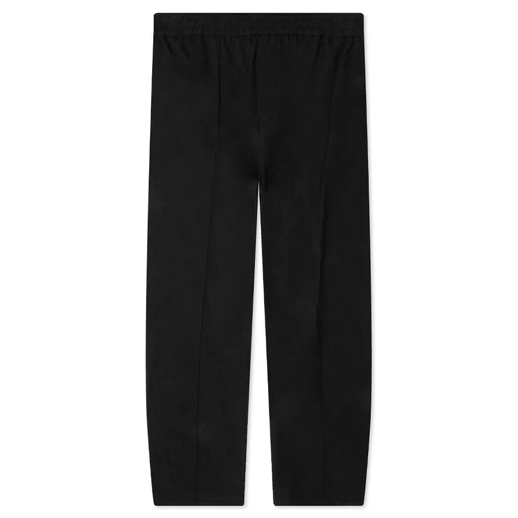 Black Cotton-Linen Core Pant