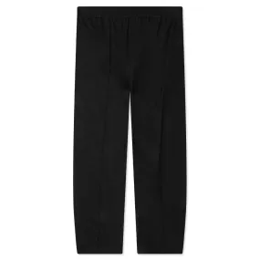 Black Cotton-Linen Core Pant