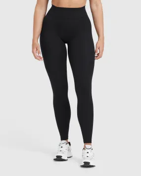 Black High Waist Leggings