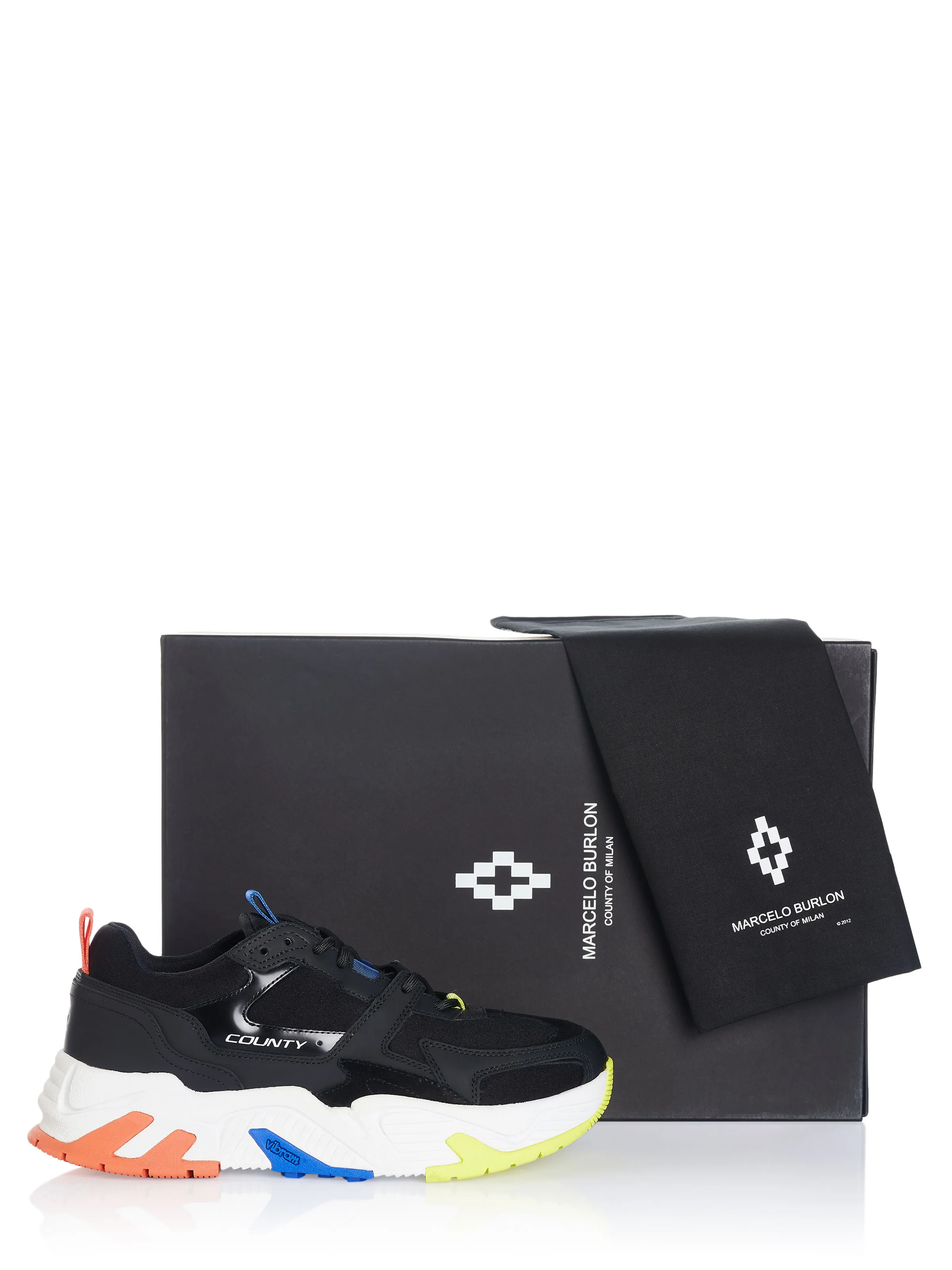 Black Marcelo Burlon Shoe