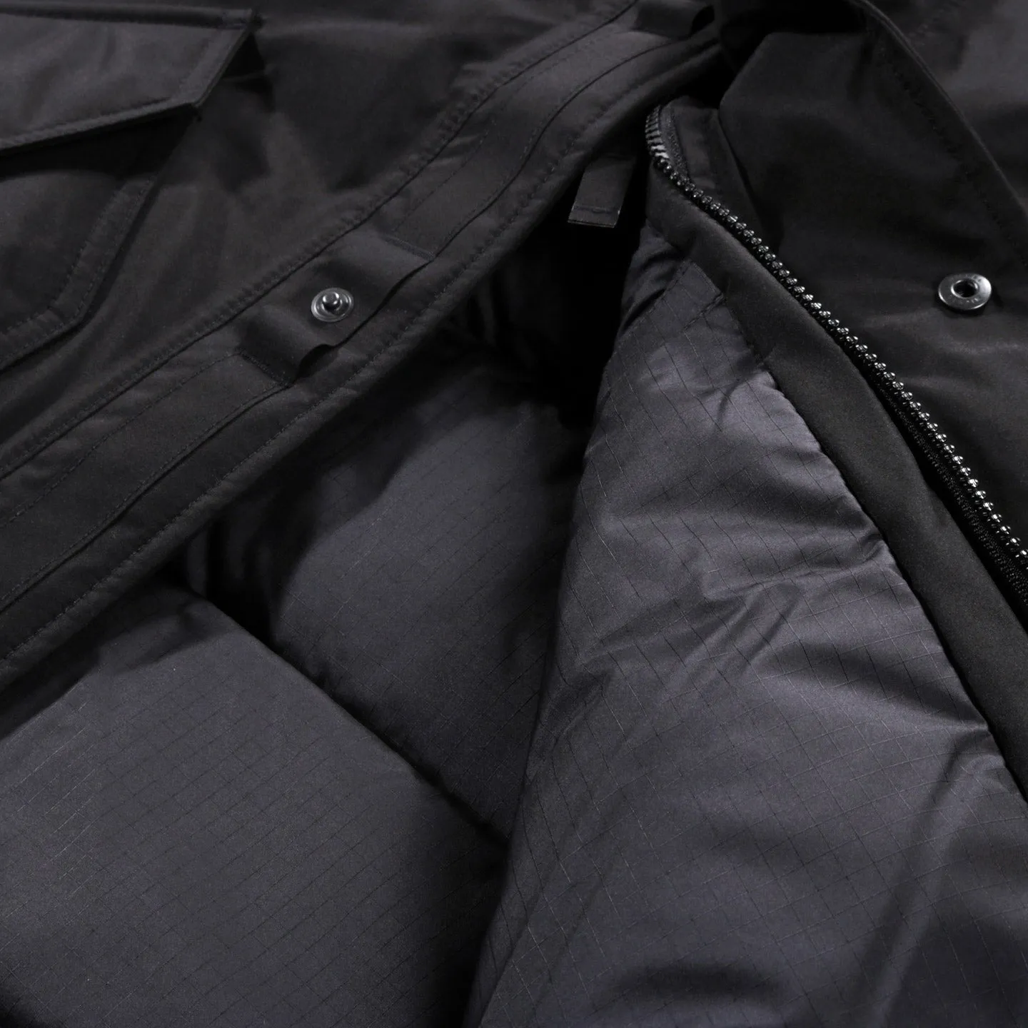 Black NANAMICA GORE-TEX Down Coat