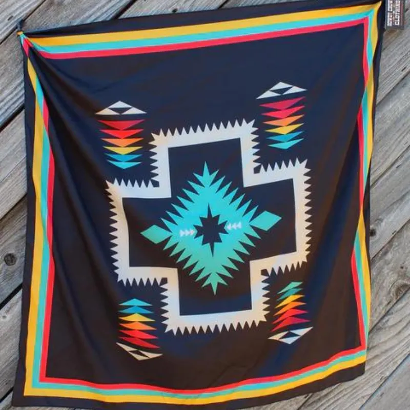 Black Quanah Wild Rag - Exclusive Online Product