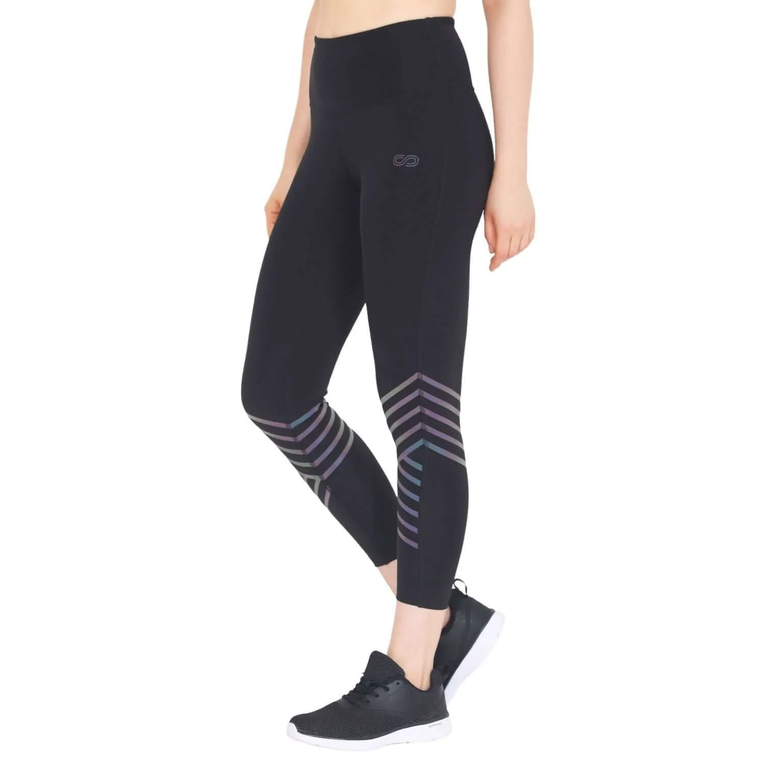 Black Reflective Leggings by Artemis