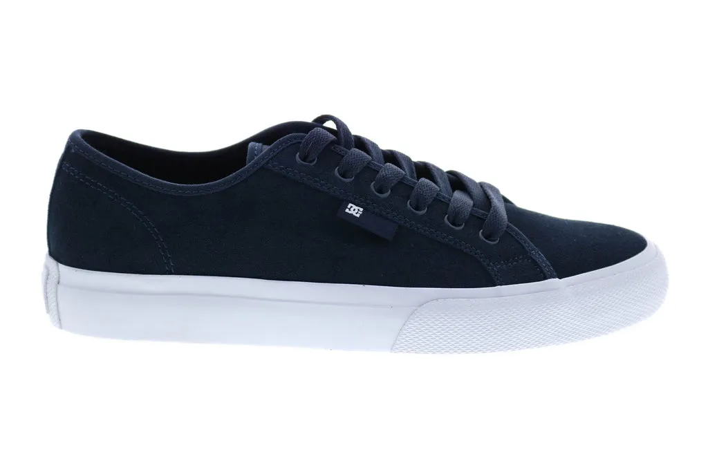 Blue Suede Skate Inspired Sneakers Shoes for Men - DC Manual S ADYS300637