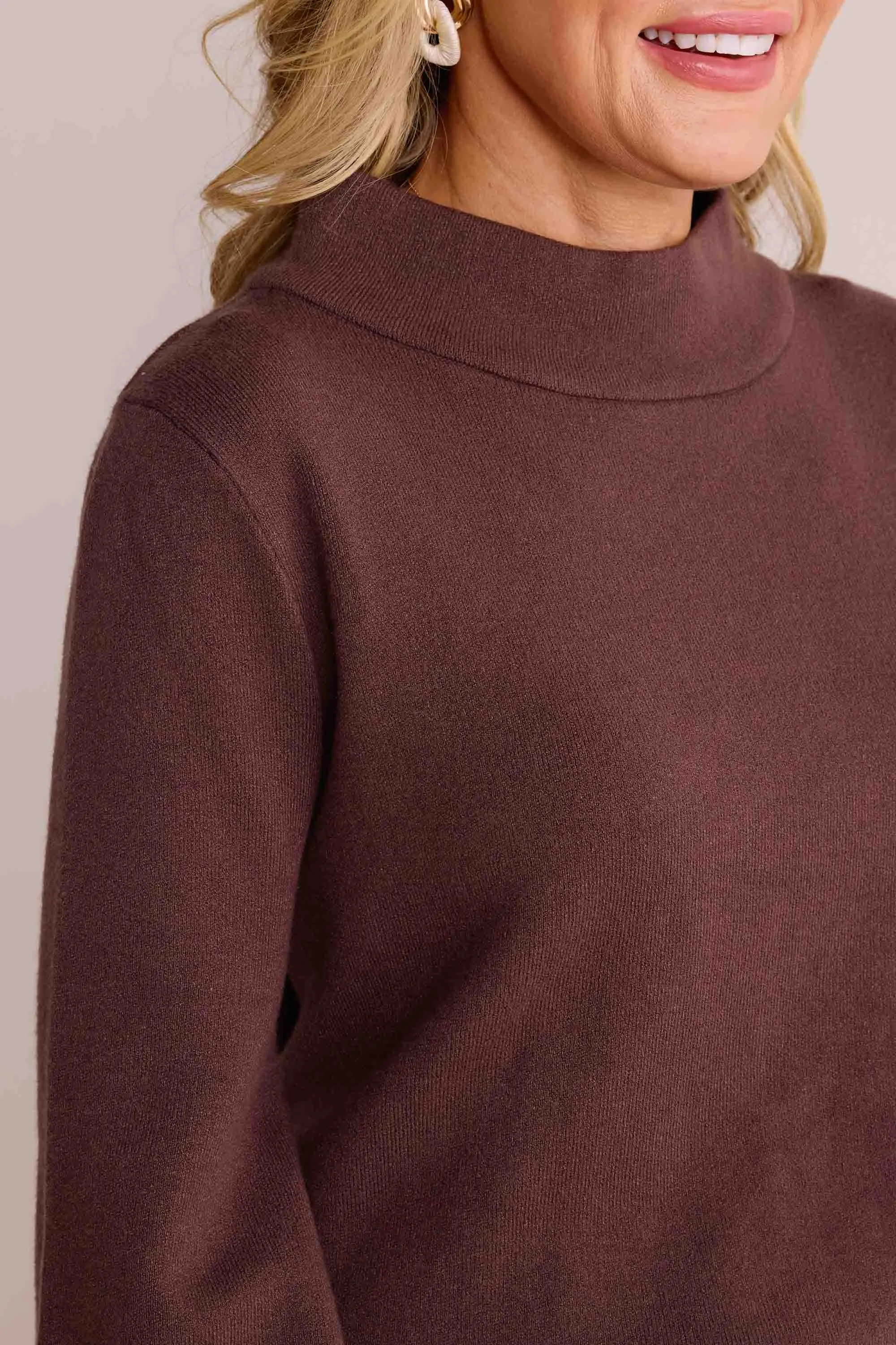 Brown Jackie Sweater