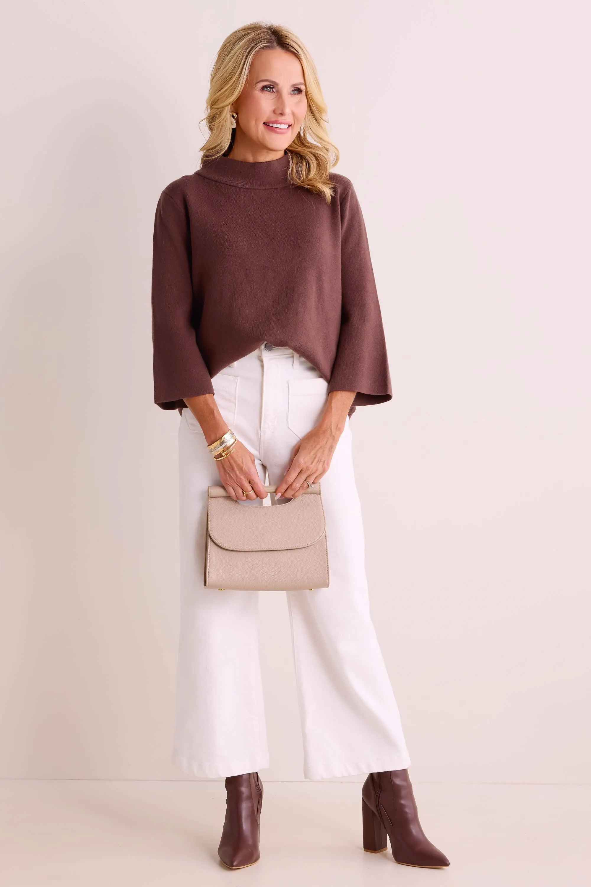 Brown Jackie Sweater