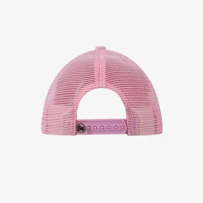 Buff Katsy Orchid Youth Trucker Cap