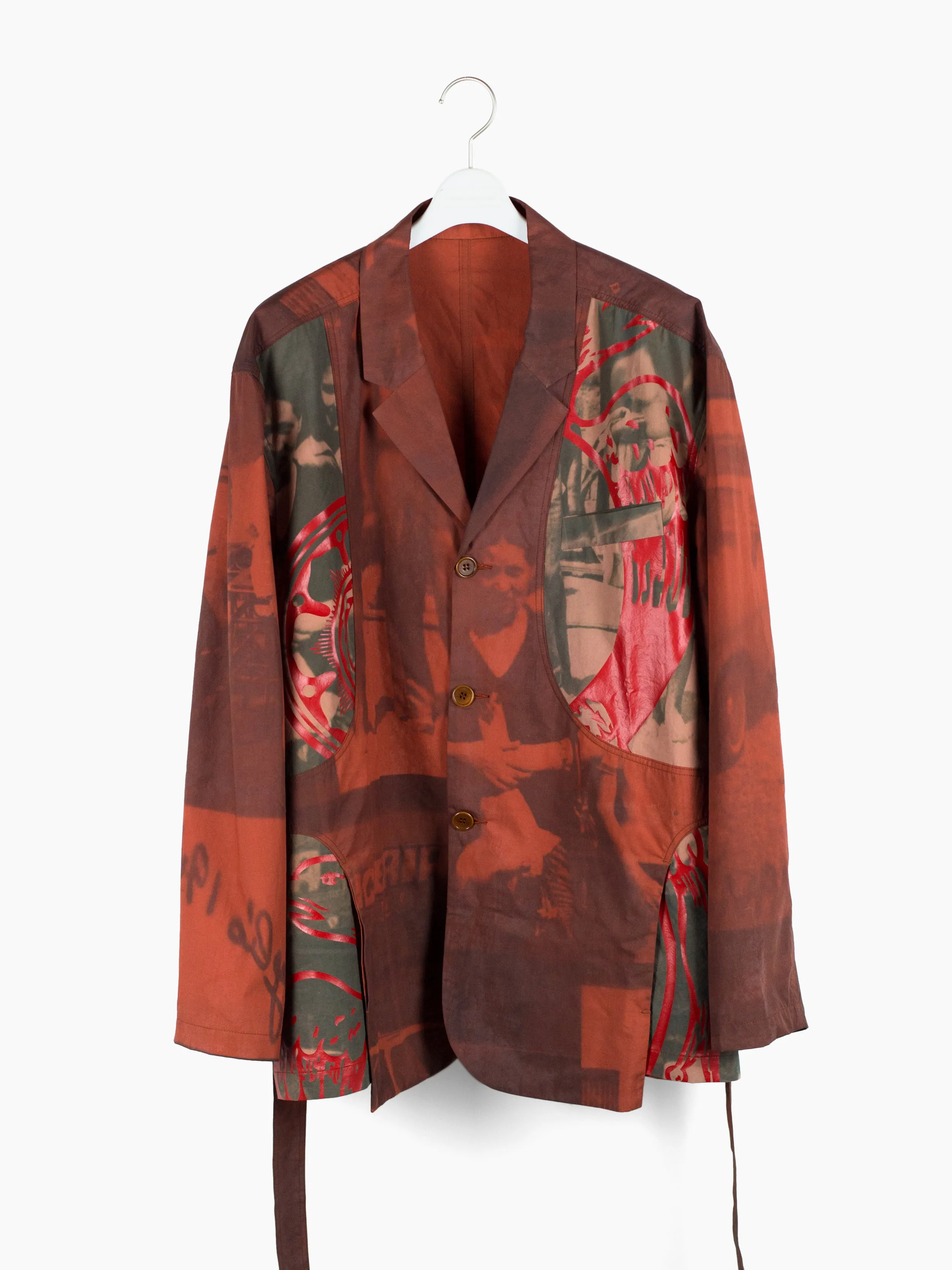 Camilla Damkjaer Sun-Printed Apron Blazer SS21