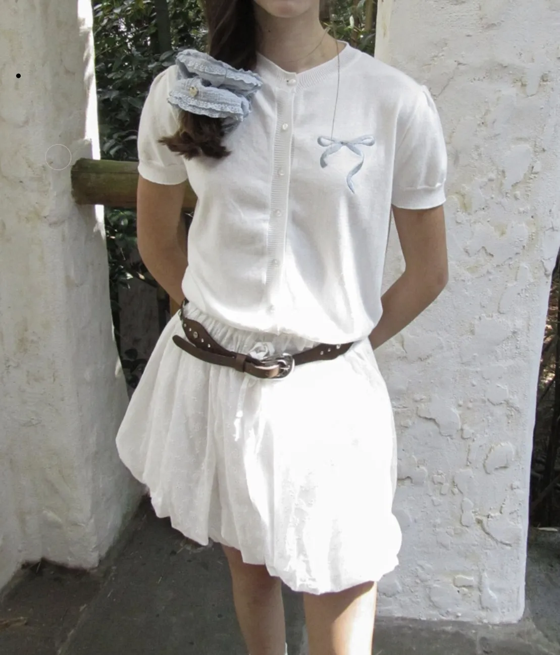 Casual Street Style Moon Letter, Short Sleeves, Plain and Elegant.