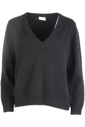 CELINE Large Cashmere Sweater with Embroidery