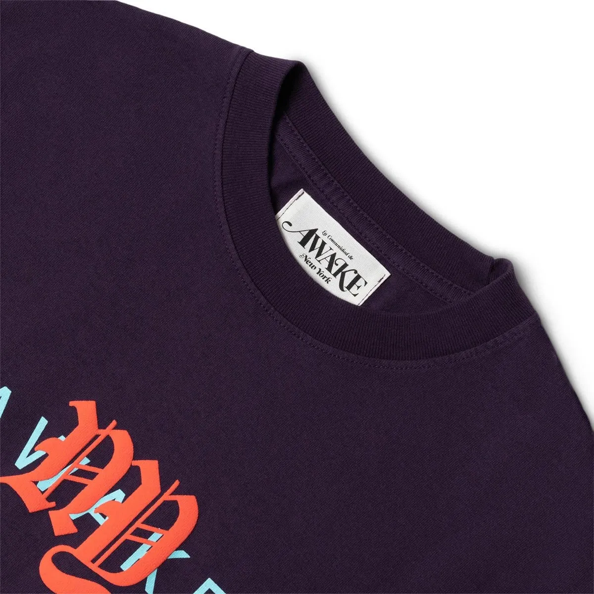 COLLEGE LOGO TEE Purple