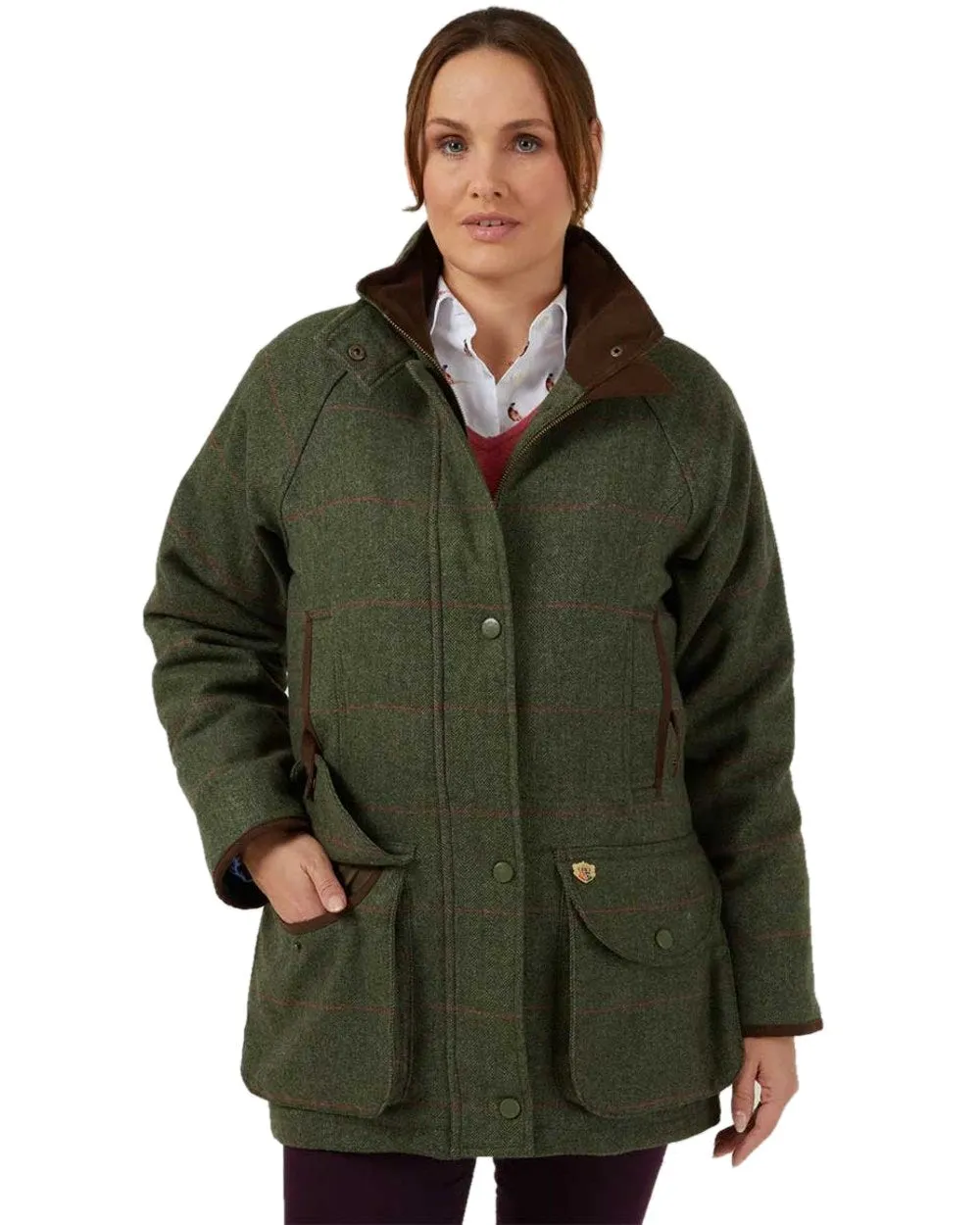 Combrook Women's Tweed Coat by Alan Paine