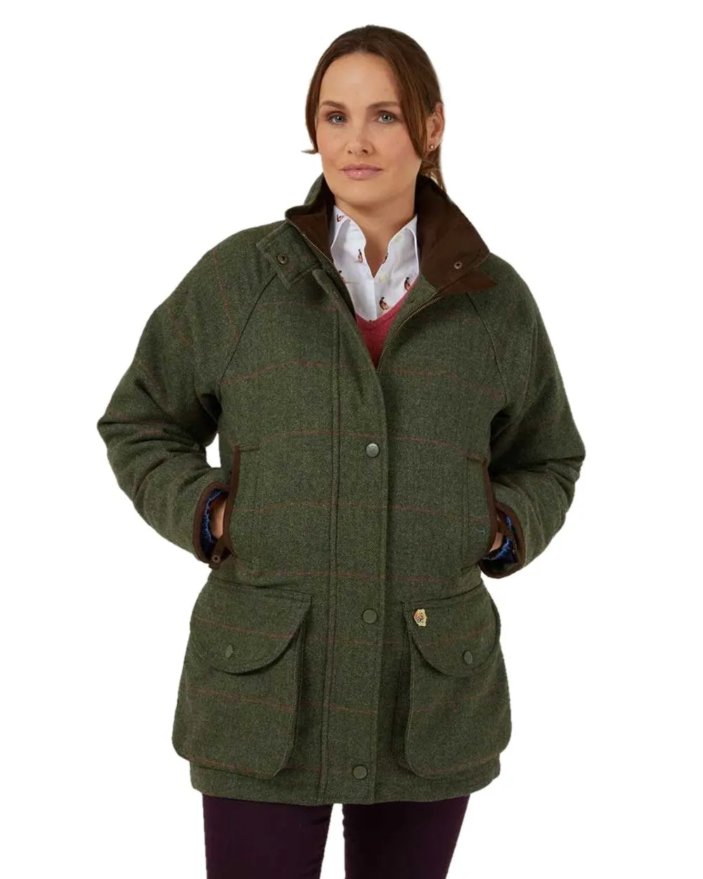 Combrook Women's Tweed Coat by Alan Paine