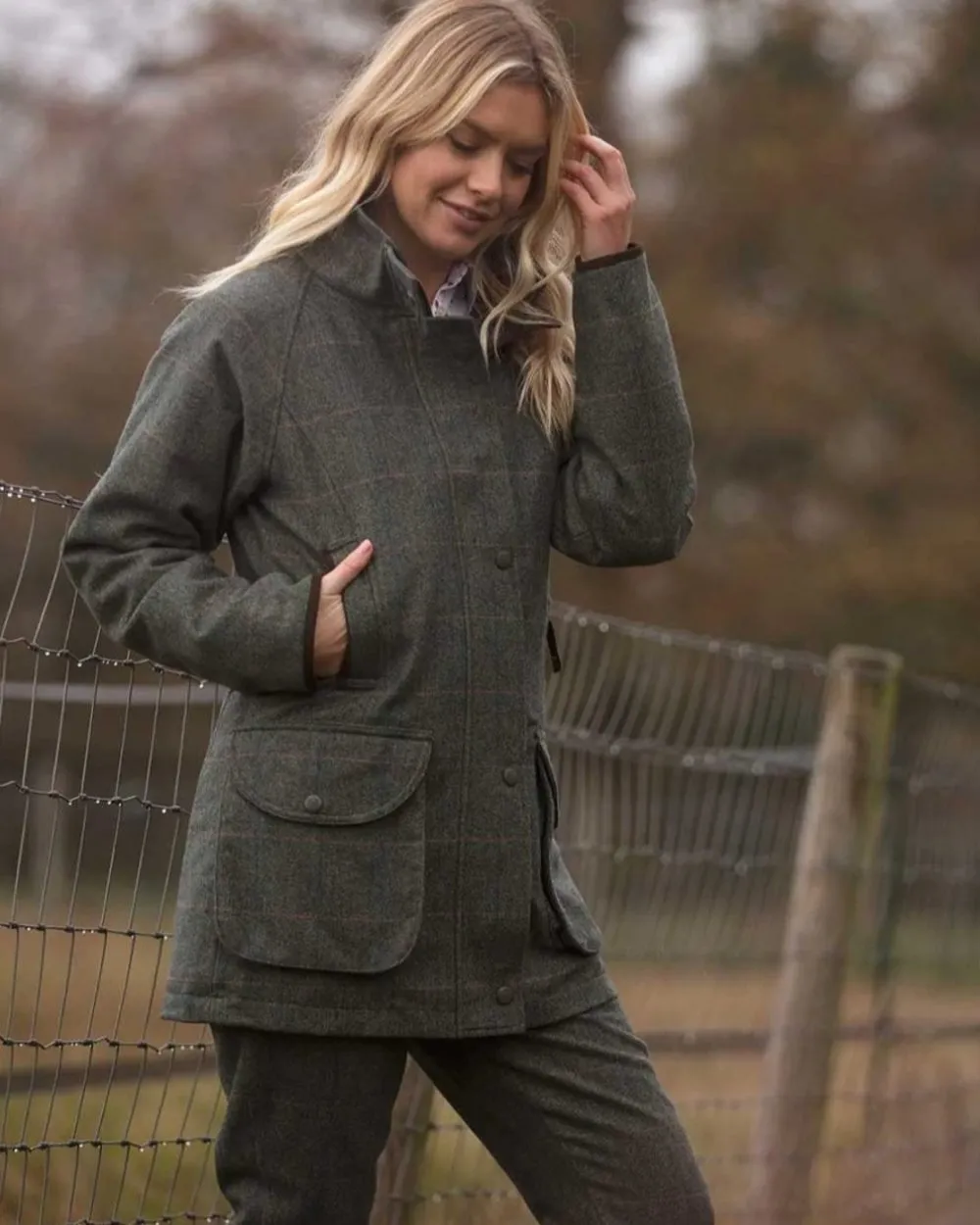 Combrook Women's Tweed Coat by Alan Paine