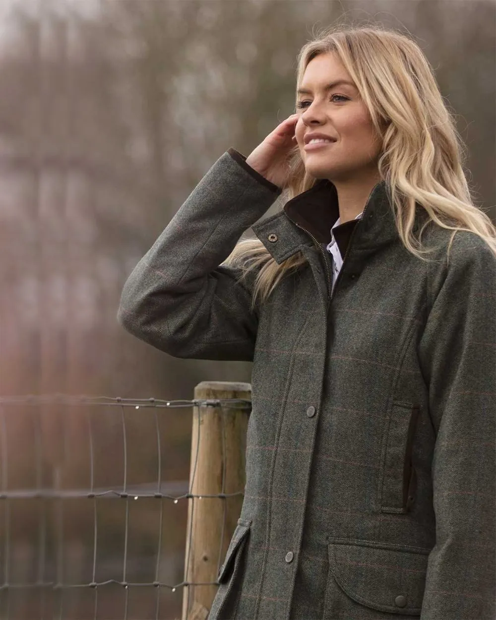 Combrook Women's Tweed Coat by Alan Paine