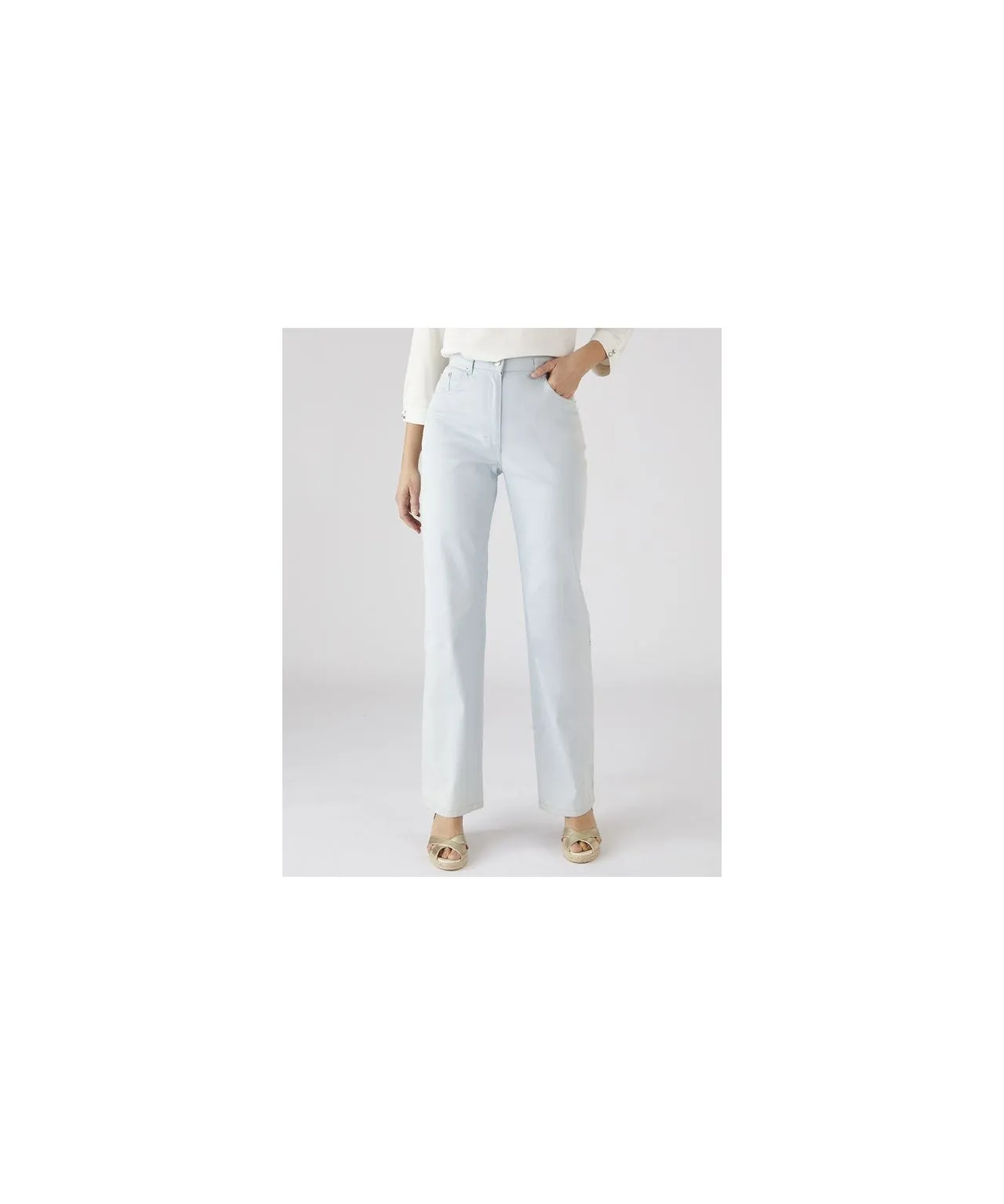 Cotton Stretch Trousers in New Style