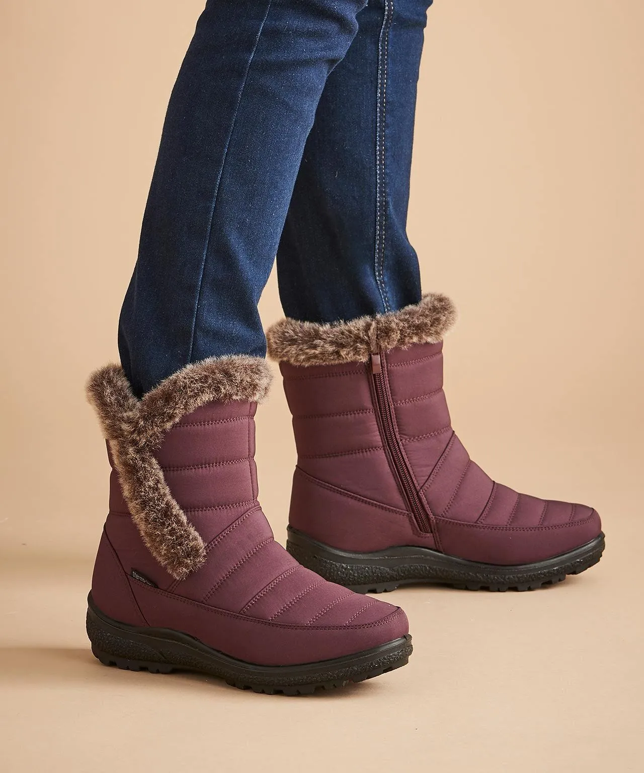 Quilted Boots by Cushionwalk