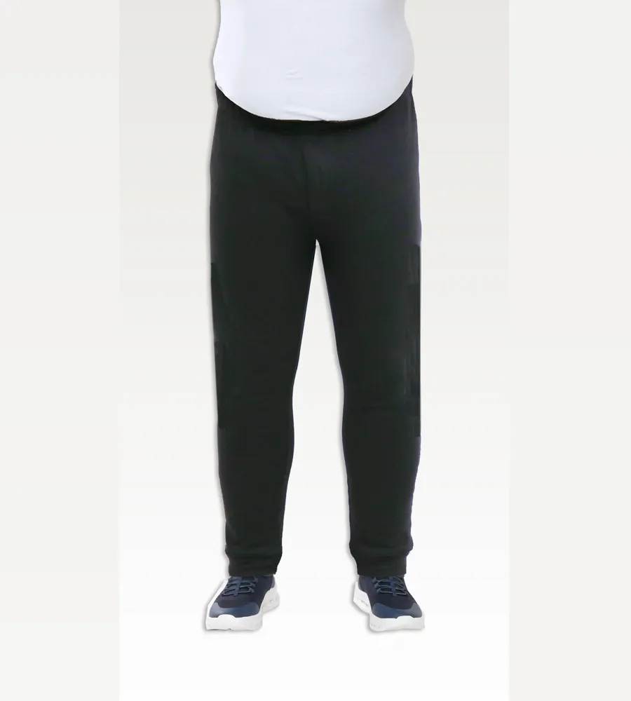 D555 Mens Black Thermal Long Johns Trousers (Boston)