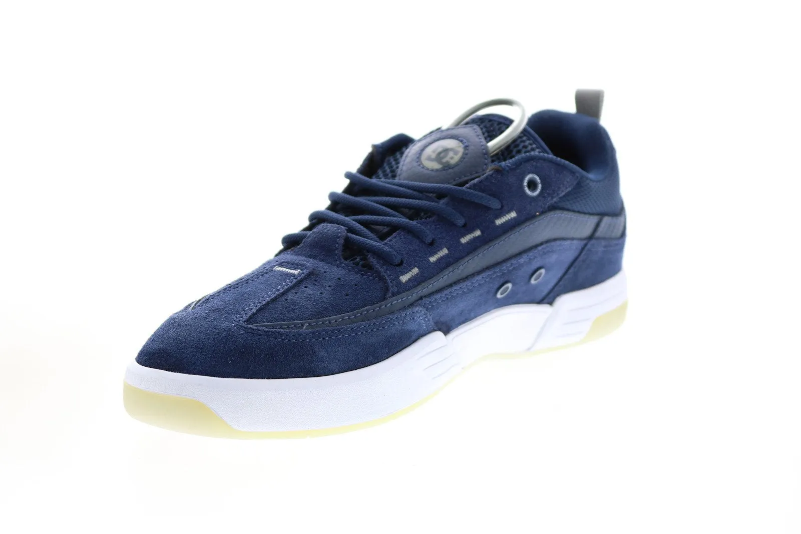 DC Legacy 98 Slim Blue Suede Skate Sneakers for Men