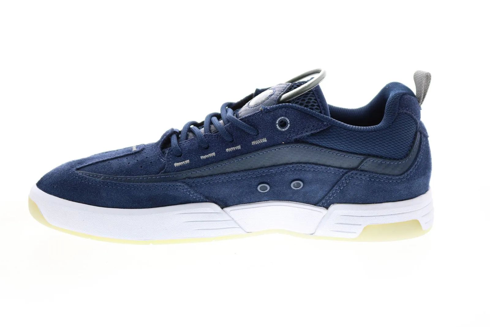 DC Legacy 98 Slim Blue Suede Skate Sneakers for Men