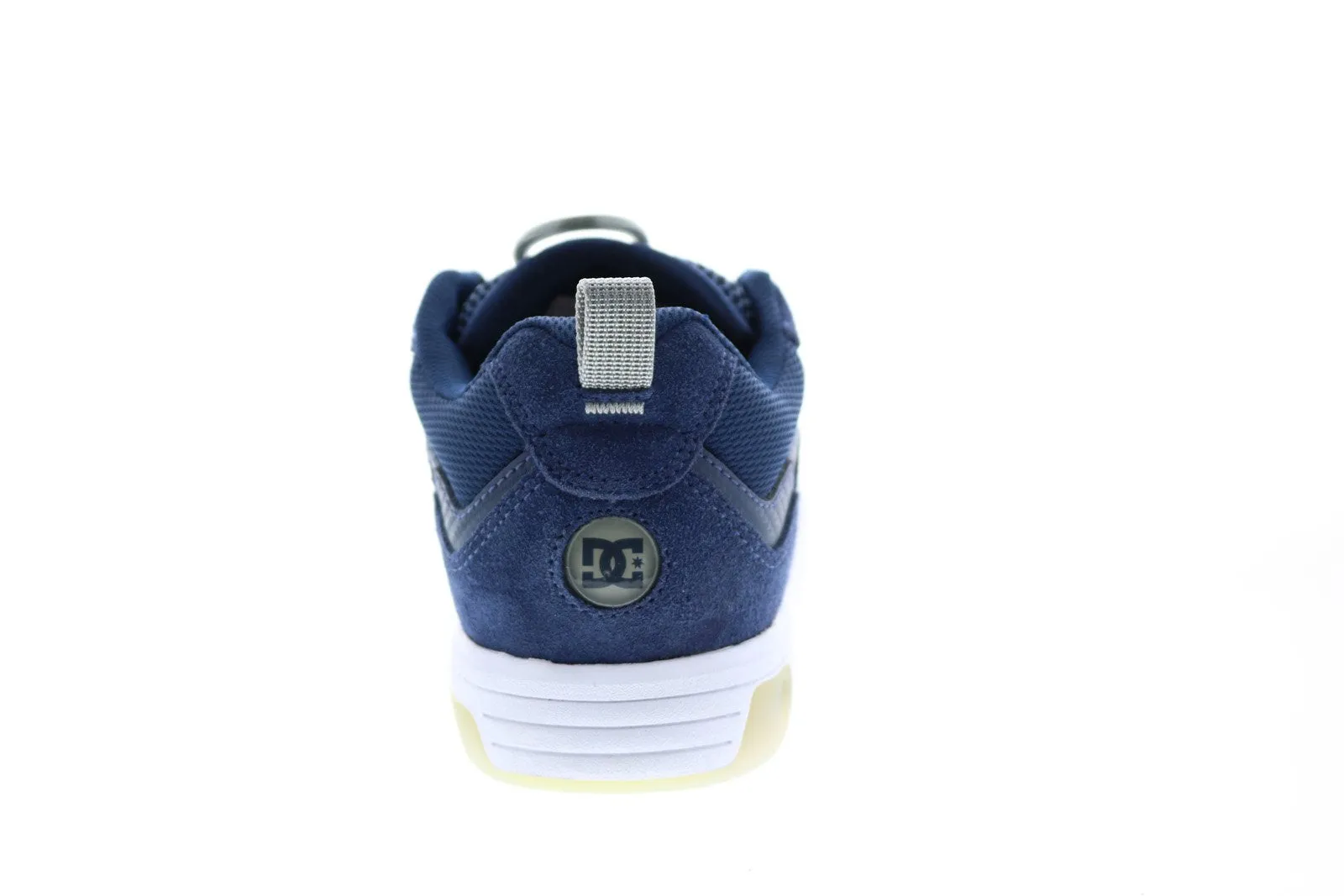 DC Legacy 98 Slim Blue Suede Skate Sneakers for Men