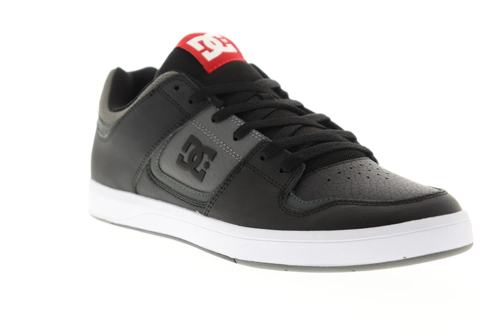 DC Mens Black Skate Sneakers Low Top ADYS400040 - Lace Up