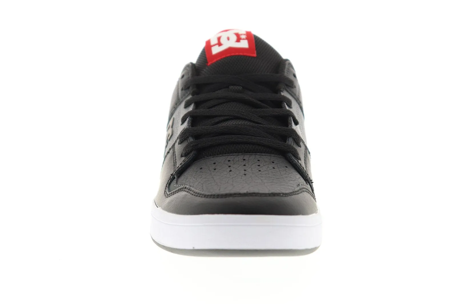 DC Mens Black Skate Sneakers Low Top ADYS400040 - Lace Up