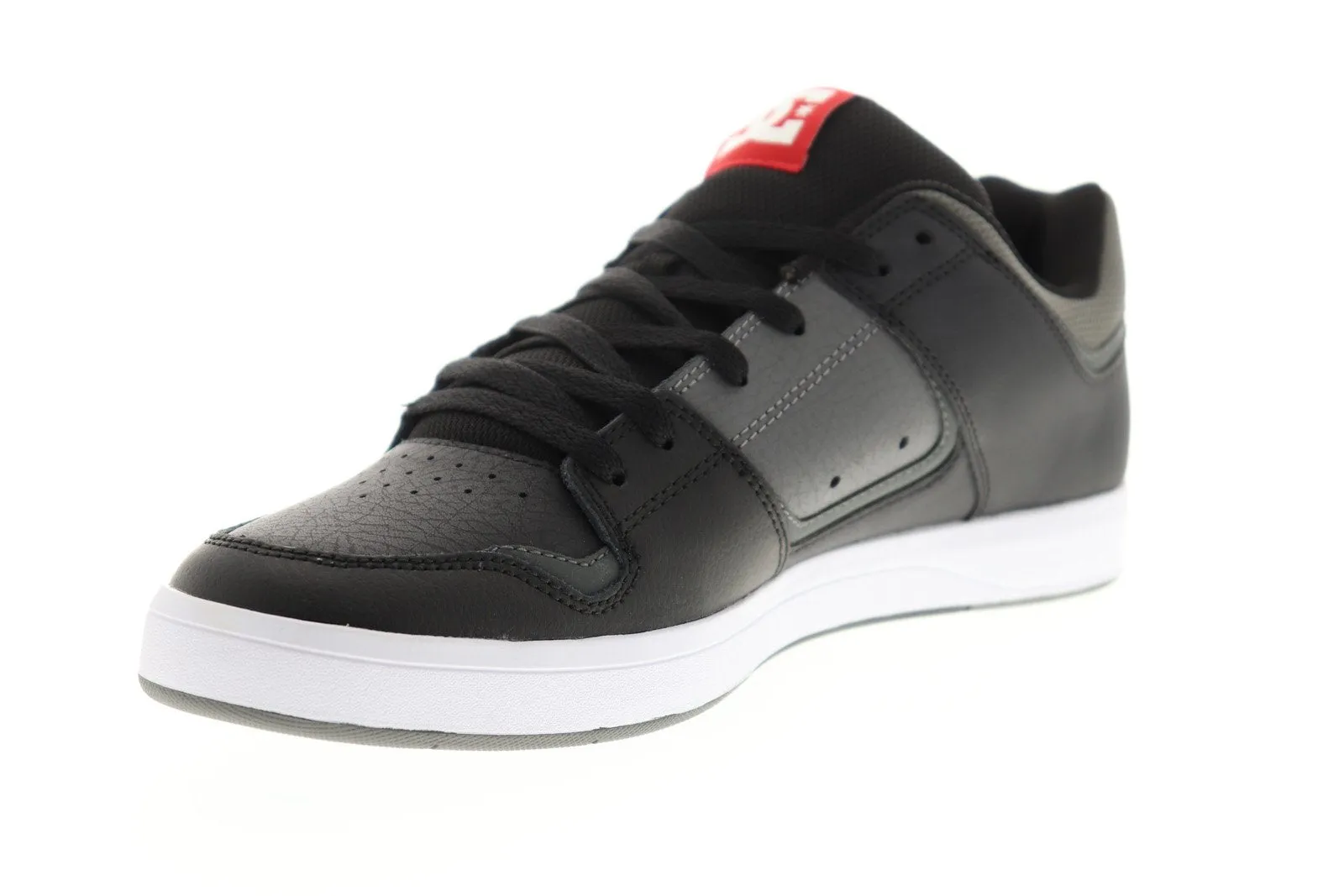 DC Mens Black Skate Sneakers Low Top ADYS400040 - Lace Up