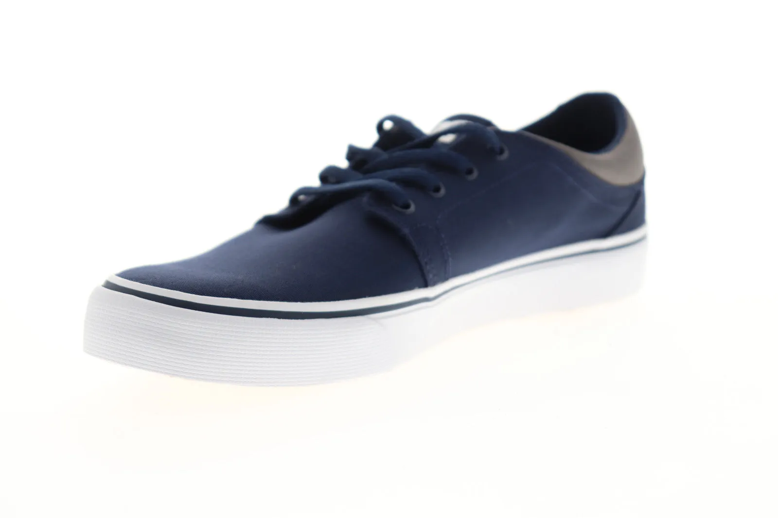 DC Trase TX Mens Blue Canvas Skate Sneakers