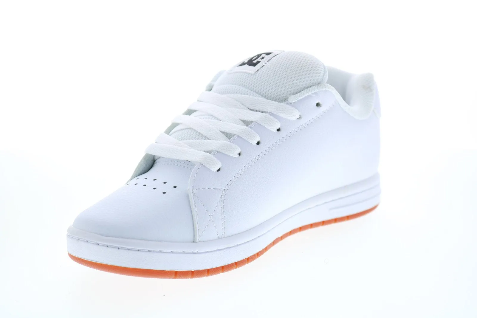 DC White Synthetic Skate Inspired Sneakers Shoes for Men ADYS100574