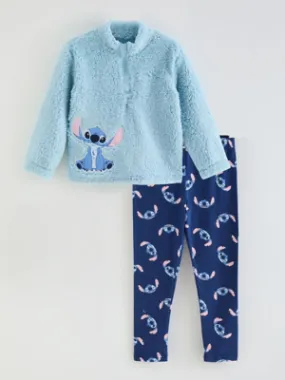 Disney Lilo & Stitch Fleece Top and Legging Pyjamas | Kids | George at ASDA