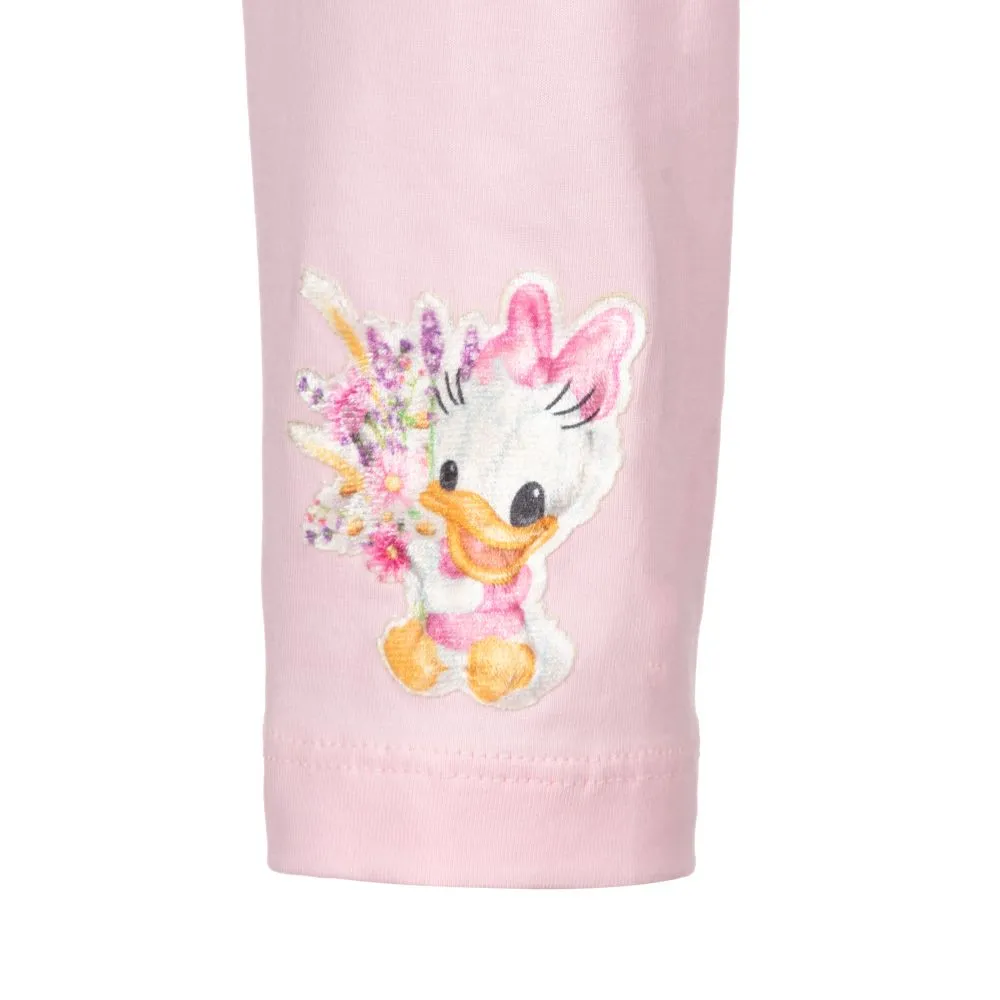 Disney Pink Cotton Leggings