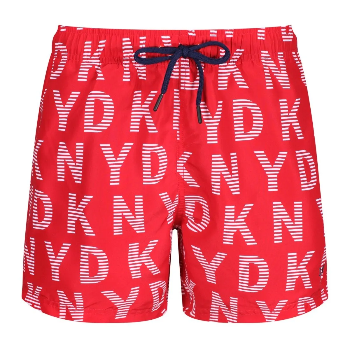 Toreador Red Tobago Swim Shorts by DKNY