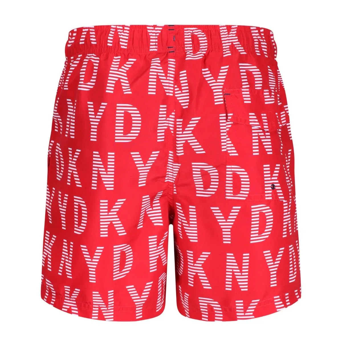 Toreador Red Tobago Swim Shorts by DKNY