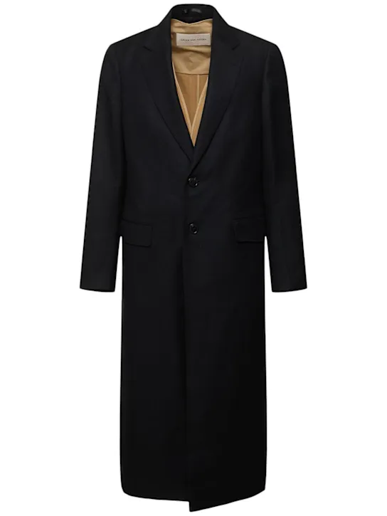 Dries Van Noten Redwood Wool Coat